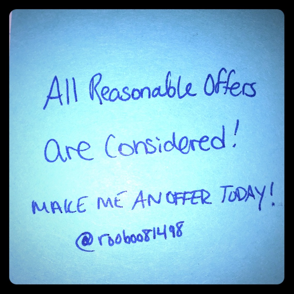 ALL FAIR/REASONABLE OFFERS ARE CONSIDERED!
